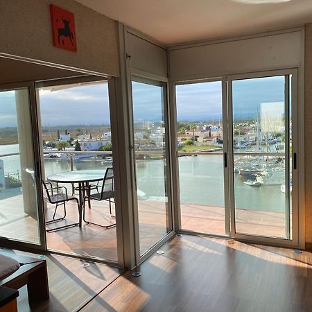 Vue Panoramique Sur La Mediterrannee, Appartement Sur Canal & Proche Plage Roses Exterior photo